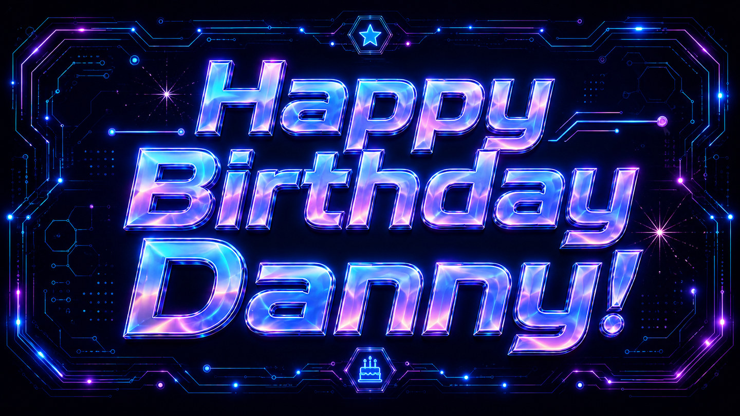 Happy birthday, Danny!